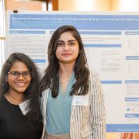 Hemalatha Sabbineni (left) and Yesaswini Vellaboina (right)